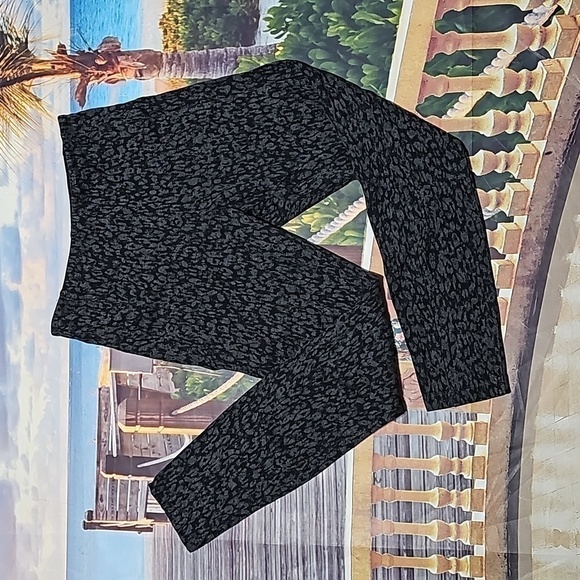 Lysse Black Gray Leggings Size Small‎ - Picture 1 of 5
